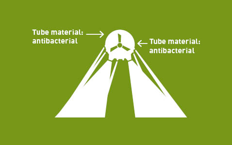 Tubo de ventilación Lubratec Tube Air - Ventilación eficaz para la salud animal