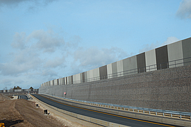 Diseño estable de carreteras: soluciones de gaviones Fortrac a lo largo de la carretera