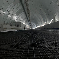 Utilización de HaTelit para el refuerzo de un túnel