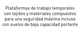Tarjeta informativa sobre plataformas de trabajo temporales