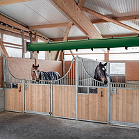 Tubos de ventilación Lubratec Tube Air para aire fresco en el establo de caballos