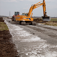 Solución de cimentación segura: columnas de arena geosintética para tiempos de construcción rápidos y gran estabilidad en suelos extremadamente blandos.