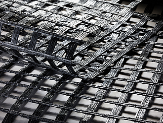 Geomalla Basetrac Grid para estabilización de capas de base