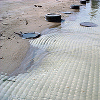 Esteras de hormigón geosintético para la protección del fondo de la dársena portuaria